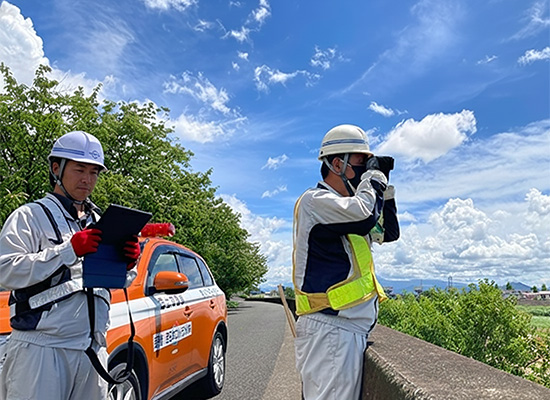 河川巡視支援業務